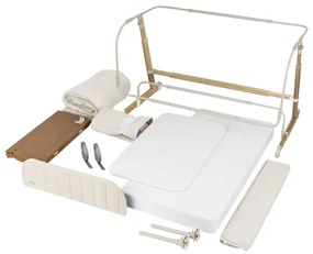 Lionelo - 5 az 1-ben THOMI PLUS babaágy Beige Sand