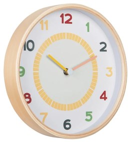 Karlsson 5962MC design falióra, sárga, átmérő 25cm