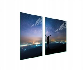 Üveglap És Vágódeszka 100x52 Csillagok Edzett Üveg