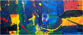 Kép - Absztrakció (120x50 cm)