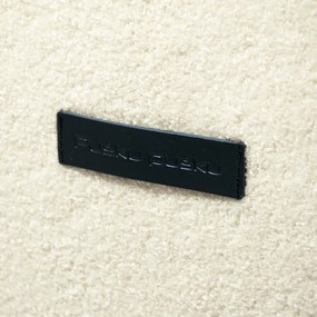 Krémszínű buklé babzsákfotel Sofa Lounge – SLOWDOWN