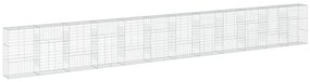 horganyzott vas gabion kosár fedéllel 1200 x 50 x 150 cm