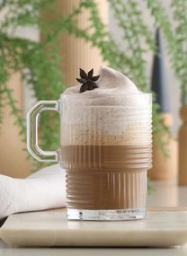 6 részes üveg pohár szett 270 ml