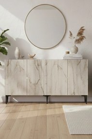 Zeynep 180 - White, Travertine