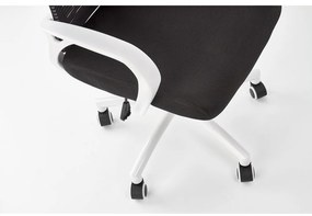 Socket irodai szék, fekete / fehér