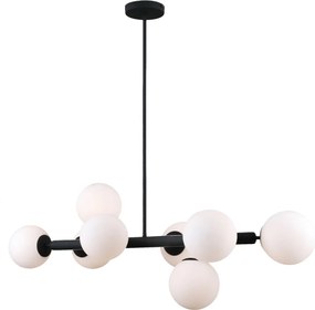 Italux RADDI PNS-5510-8-BK Függőlámpa 8x5W/G9 IP20