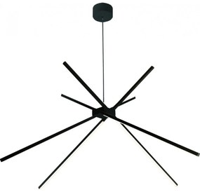Maxlight SPIDER függeszték, fekete, 3000 K, beépített LED, 2152 lm, 1x33W, MAXLIGHT-P0412