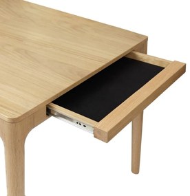 Tölgyfa bővíthető étkezőasztal 90x200 cm Heart'n'Soul – UMAGE