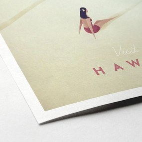 Poszter Hawaii, 30x40 cm - Travelposter