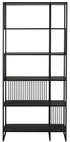 DEVIN könyvespolc fekete