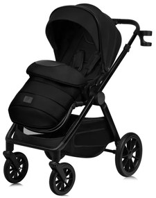 Lionelo - Kombinált 2 az 1-ben babakocsi LAYLA Fekete Onyx