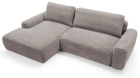 Sarokkanapé Afelia (B) (szürkés bézs). 1100647