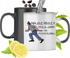 Mágikus Bögre Rendőrnek Színváltós Nyomtatott Fényképpel