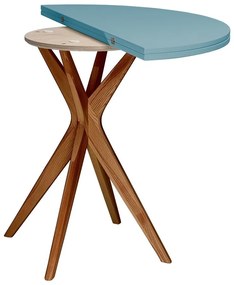 Kerek bővíthető étkezőasztal 45x90 cm Jubi – Ragaba