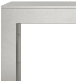 rozsdamentes acél tűzifatároló 100 x 40 x 80 cm
