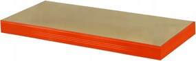 Polcos szekrény fém polc narancs 110x50 fém polc Helios 175kg