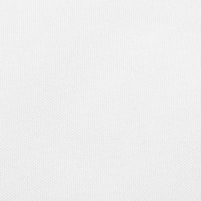 fehér téglalap alakú oxford-szövet napvitorla 6 x 8 m