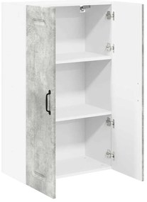 Fali konyhaszekrény Beton Szürke 60 x 31 x 100 cm Faanyag