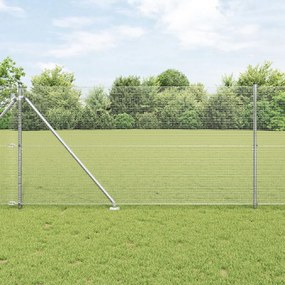 Horganyzott Drótháló Kerítés 13 tüske oszloppal 1.2 x 50 m Horganyzott acél