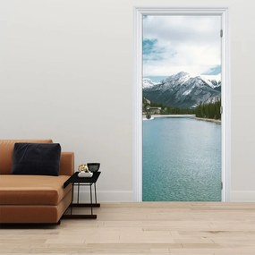 Fotótapéta ajtóra - Hegyi táj (95x205cm)