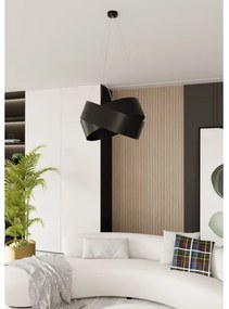 Csillár zsinóron VIENO 3xE27/15W/230V fekete