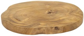 Tálca pokon teak ø 25x2cm