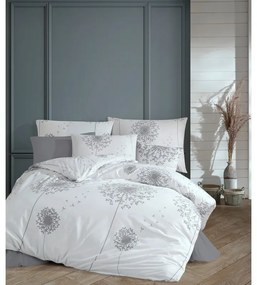 BedTex Pamut ágynemét Pampeliška szürke, 220 x 200cm, 2 db 70 x 90 cm