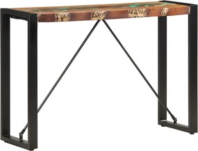 vidaXL tömör újrahasznosított fa tálalóasztal 110 x 35 x 76 cm