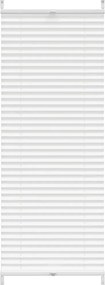 vidaXL Plisse Roló 50 x 150 cm Fehér Redős Roló