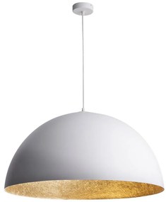 SFERA függeszték 1xE27/60W/230V, 35 cm átmérő, fehér/arany