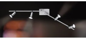 Wofi 9669.04.64.0000 - Spotlámpa NINI 4xGU10/25W/230V