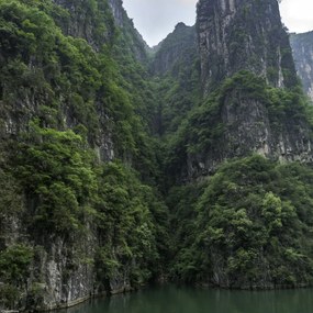 Poszter 30x30cm Három áttörés gátja a Jangce folyón, Assaf Frank