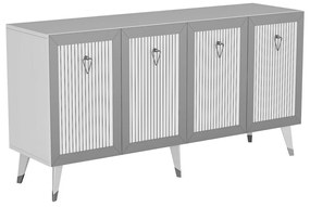 Bare White and Silver szekrény