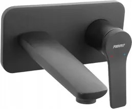 Ferro Falsík Alatti Mosdó Csaptelep Stratos Black, Fekete