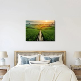 Kép - Napfelkelte a völgy felett (70x50 cm)