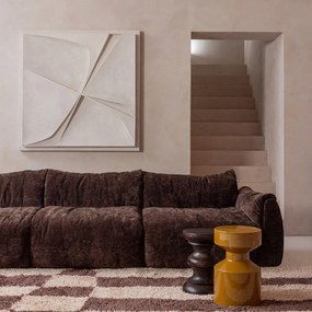 Mangófa kerek tárolóasztal ø 30 cm Jonah – WOOOD