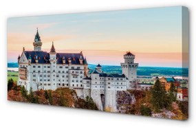 Canvas képek Németország Castle őszi München 100x50 cm