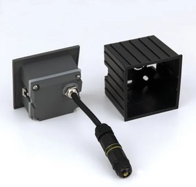 Orion AL 11-1217 - LORO LED beépíthető lámpa 2W 230V IP65 antracit