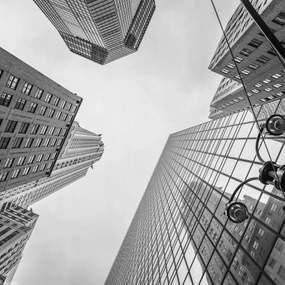 Poszter 30x30cm Chrysler Building New York 8, Assaf Frank