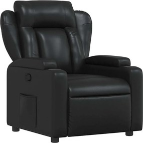 vidaXL fekete műbőr relaxfotel