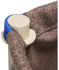 Bézs textil szennyeskosár Pod – Hübsch