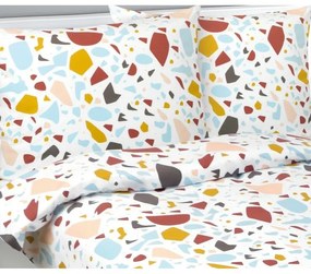 Bellatex Flanel ágynemű Mozaika, 140 x 220 cm, 70 x 90 cm