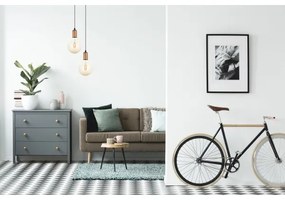 Csillár zsinóron MIROS 2xE27/60W/230V kerek fekete/réz