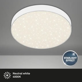Briloner 7074-416 - LED Mennyezeti lámpa STAR SKY LED/21W/230V átm. 28 cm fehér