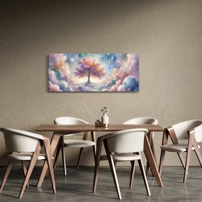 Kép – Életfa a felhőkben (120x50 cm)