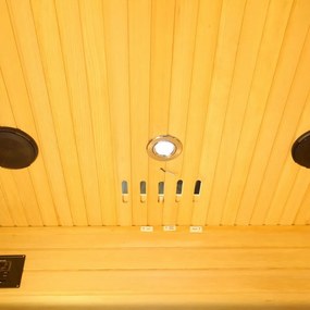 Sauna DeLuxe 2220 CB / CR, világosbarna