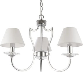 Cosmolight RIGA P03755CH-WH Fali lámpa 3x40W/E14 IP20