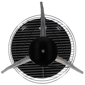 BBQ tűzrakó tál, állítható magasságú grillráccsal, három lábú állvánnyal, 157 cm