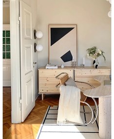 Kommo természetes komód borovi fenyőből - Karup Design