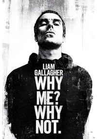 Plakát Liam Gallagher - Why Me Why Not, (61 x 91.5 cm)